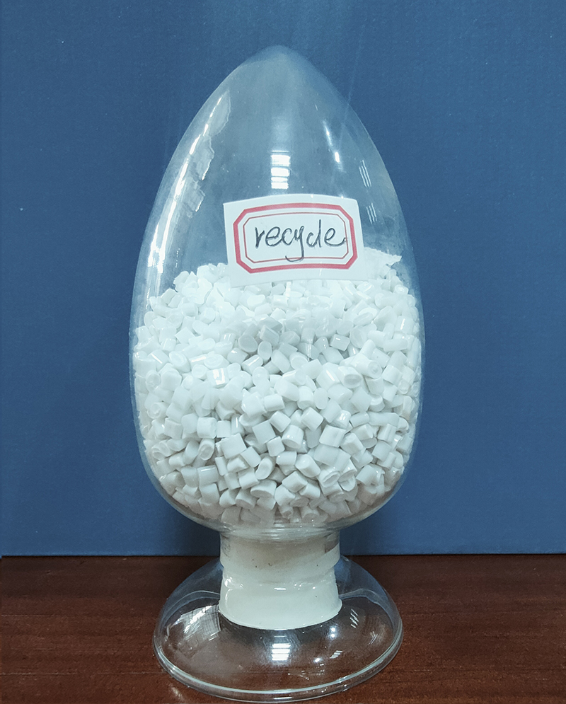 Chip polyester tái chế có độ tinh khiết cao dùng cho vải dệt kim